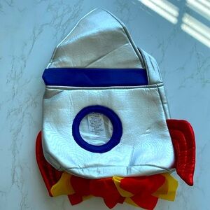 Pottery Barn Kids Rocket Ship Puffy Treat Bag